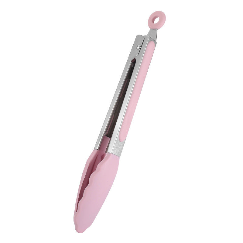 Candy-colored Silicone 9-inch Food Clip Barbecue Bread Clip