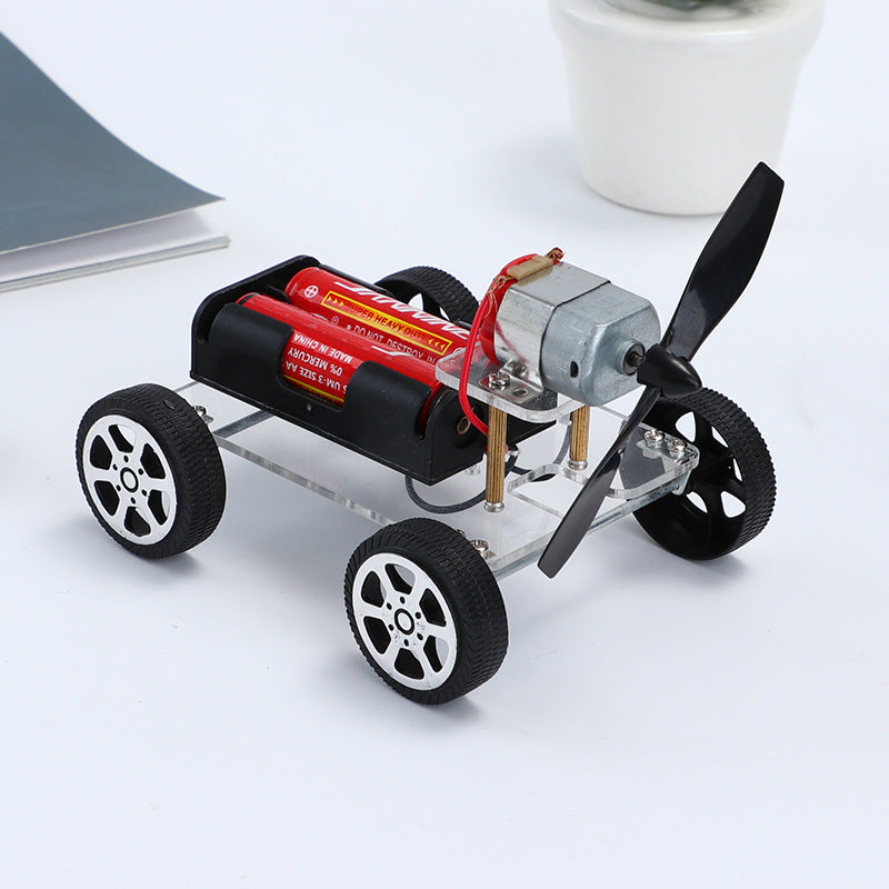 Wind Car Diy Electronic Kit Science Toys Children's