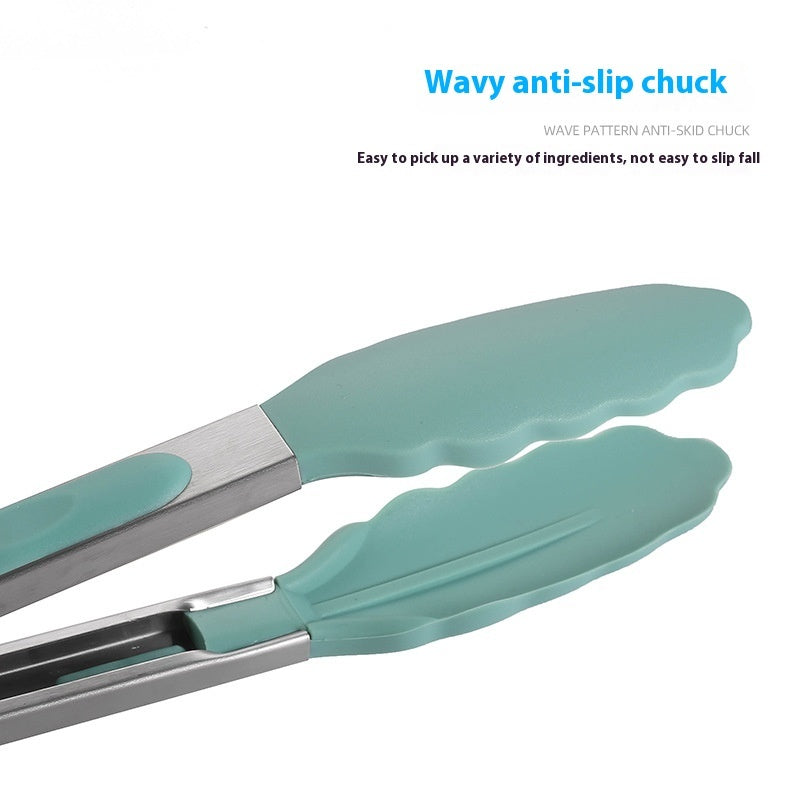 Candy-colored Silicone 9-inch Food Clip Barbecue Bread Clip